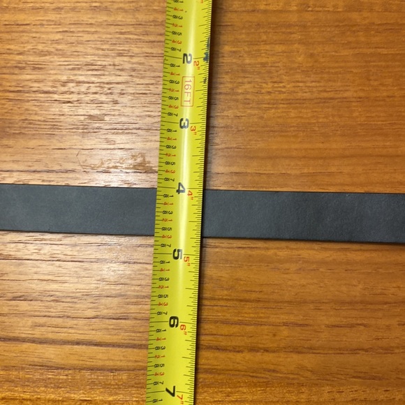 2/$30 Women black leather belt from Nordstrom Halogen, XS - Picture 7 of 8